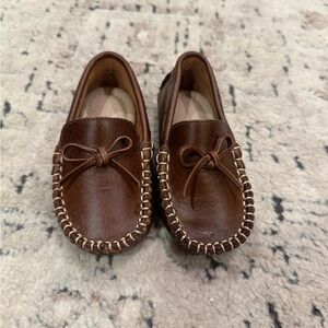 Elephantito Brown Kids Moccasins - never worn